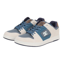 ディーシーシューズ（DC SHOES）スニーカー マンテカ4 ネイビー ホワイト 24SPDM241005XSBW ボーダーシューズ カジュアル スポーツ タ…