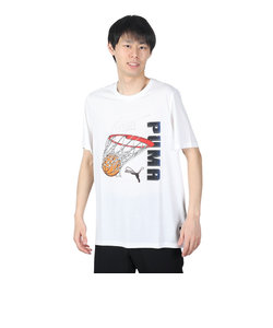 プーマ（PUMA）バスケットボールウェア SWISHED 半袖Tシャツ 62480103