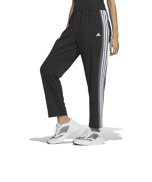 アディダス（adidas）パンツ uv UV ブラック 黒 ルーズフィット カラーブロック クロスパンツ JSY06-IM8706