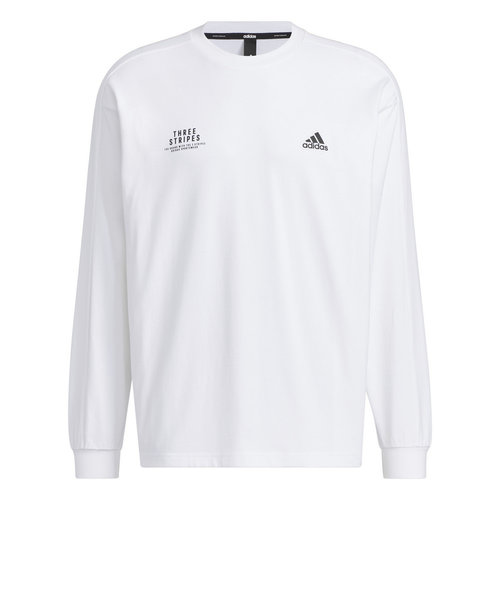 アディダス（adidas）ワーディング ルーズフィット ヘビーシングルジャージー 長袖Tシャツ JSY26-IM8758 | Super Sports  XEBIO u0026mall店（スーパースポーツゼビオ）の通販 - u0026mall