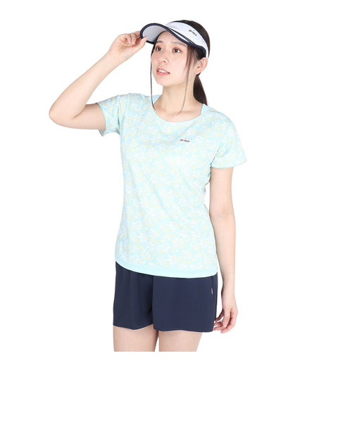プリンス（PRINCE）テニスウェア ゲームシャツ WS4067 125 SAX