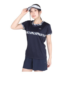 プリンス（PRINCE）テニスウェア ゲームシャツ WS4071 127 NVY