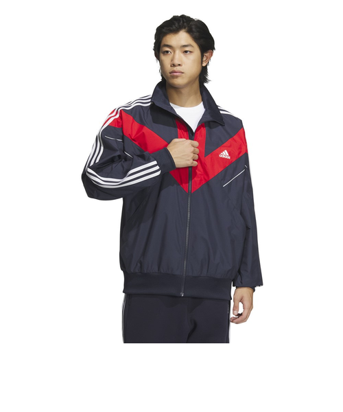 アディダススタンダード19 ジャケット ネイビー b147 【公式通販】