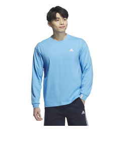 アディダス（adidas）エッセンシャルズプラス ルーズフィット スモールロゴ 長袖Tシャツ KWF00-JF3978