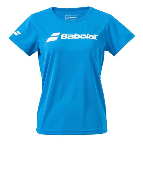 バボラ（BABOLAT）テニスウェア レディース クラブ ショートスリーブ シャツ BWP4530C BL00