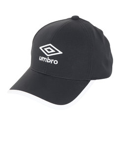 アンブロ（UMBRO）ジュニア はっ水メッシュキャップ UUDXJC04 BK 熱中症対策