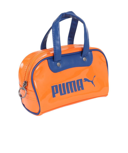 プーマ（PUMA）CLASSICS MINI グリップ 小型ボストンバッグ オレンジ 09106303
