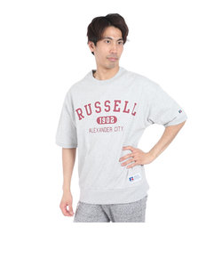 ラッセル（RUSSELL）16/- OE カレッジ スウエット 半袖Tシャツ RBM24S0012 MGRY