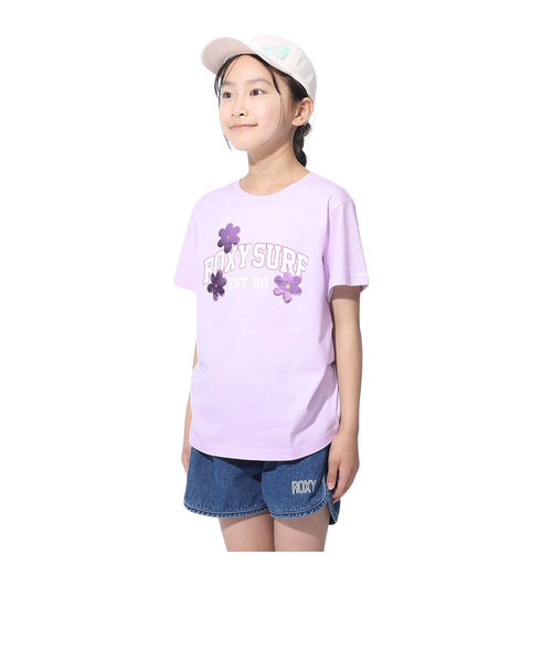 ロキシー（ROXY）MINI TREASURE 半袖Tシャツ 24SPTST241121LAV