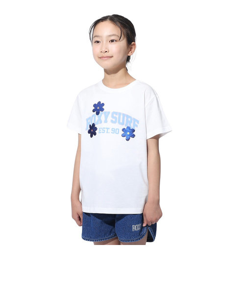 ロキシー（ROXY）MINI TREASURE 半袖Tシャツ 24SPTST241121WHT