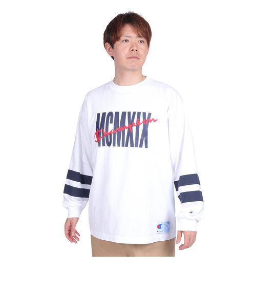 チャンピオン-ヘリテイジ（CHAMPION-HERITAGE）リラックスフィット アクションスタイル 長袖Tシャツ C3-Z402 010