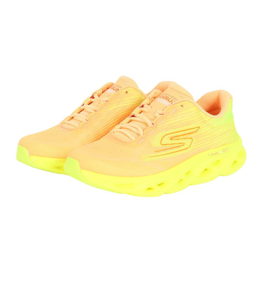 スケッチャーズ（SKECHERS）ランニングシューズ ジョギングシューズ GR SWIRL TECH SPEED 129501-ORYL