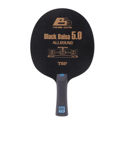 ティーエスピー（TSP）卓球ラケット シェイク ブラックバルサ5.0FL 26284