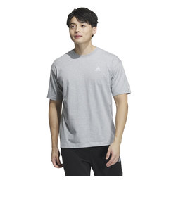 アディダス（adidas）エッセンシャルズ プラス ルーズフィット スモールロゴ 半袖Tシャツ KWE94-JF3924