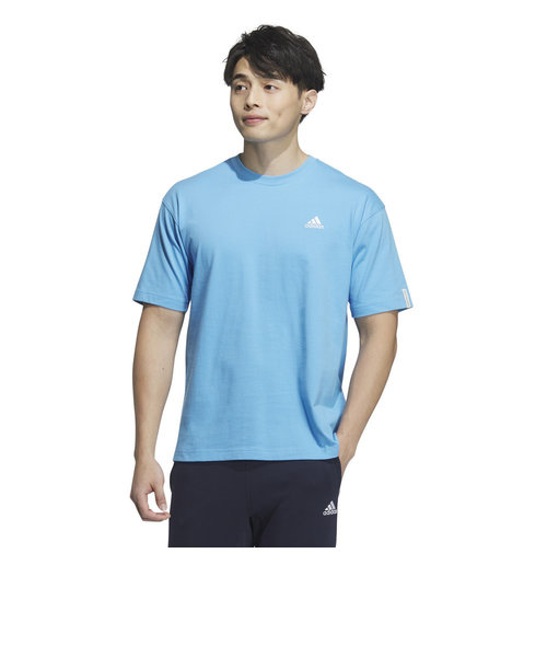 アディダス（adidas）エッセンシャルズ プラス ルーズフィット スモールロゴ 半袖Tシャツ KWE94-JF3963