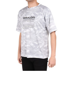 ドライプラスクール SHINE BLOCK メッシュ半袖Tシャツ CT4S0016-TR863-GRSD WHT