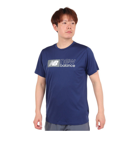 ニューバランス（new balance）パフォーマンスグラフィック 半袖Tシャツ AMT41000NV