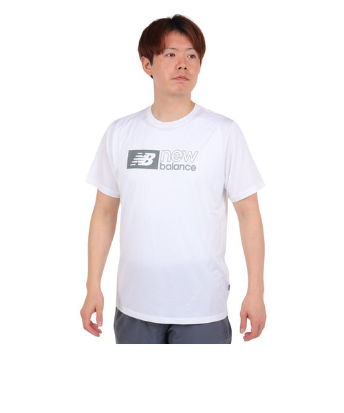 ニューバランス（new balance）パフォーマンスグラフィック 半袖Tシャツ AMT41000WT