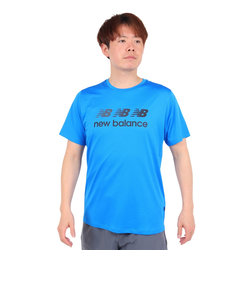 ニューバランス（new balance）パフォーマンスグラフィック 半袖Tシャツ AMT41001BUL
