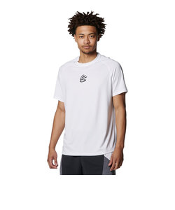 アンダーアーマー（UNDER ARMOUR）バスケットボールウェア カリー テック ロゴ ショートスリーブTシャツ 1384724 100 速乾