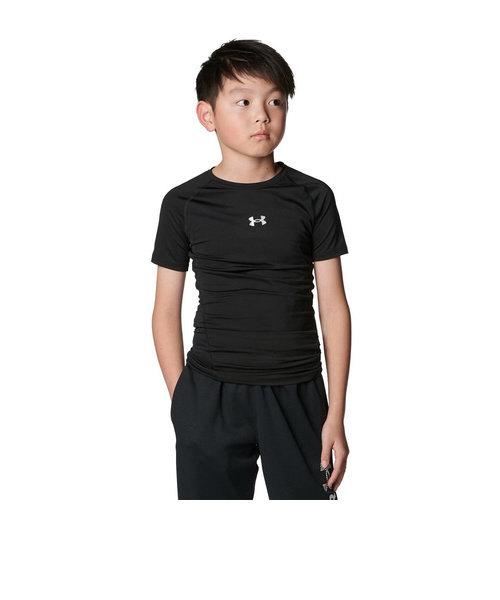 アンダーアーマー（UNDER ARMOUR）野球 ジュニア ヒートギアアーマー コンプレッション 半袖クルーネック アンダーシャツ 1384751  001 速… | Super Sports XEBIO u0026mall店（スーパースポーツゼビオ）の通販 - u0026mall