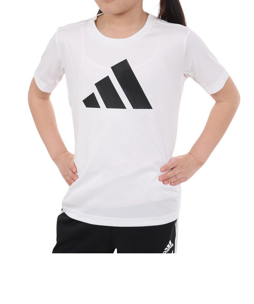 アディダス（adidas）キッズ トレイン エッセンシャルズ AEROREADY ロゴ レギュラーフィット 半袖Tシャツ ECL93-HS1603