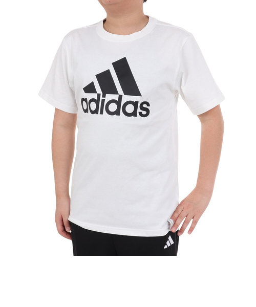アディダス（adidas）キッズ エッセンシャルズ プラス ビッグロゴ 半袖Tシャツ KWF38-JE1743