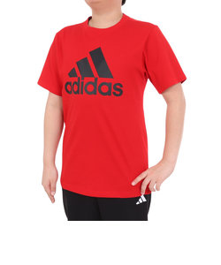 アディダス（adidas）キッズ エッセンシャルズ プラス ビッグロゴ 半袖Tシャツ KWF38-JE1746