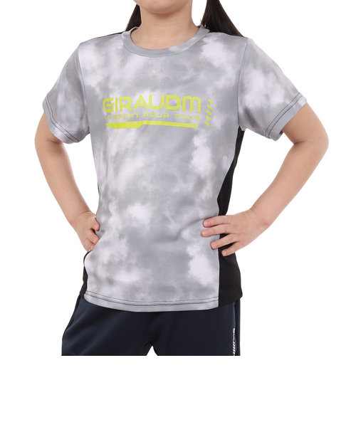 ジュニア ドライプラスクール SB MESHT 半袖Tシャツ CT4S0062-TR865-GRSD BLK