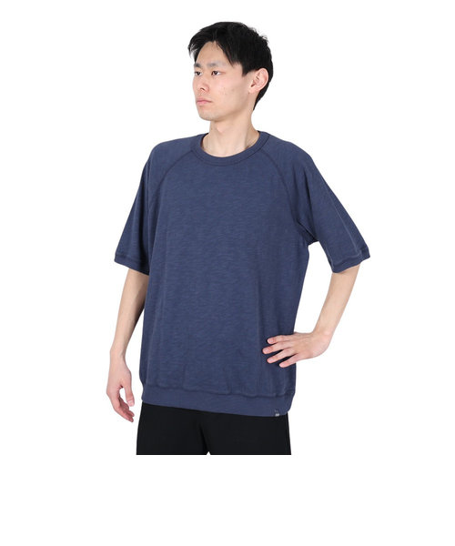 エルケクス（ELKEX）GAMENT CREW 半袖Tシャツ EKM4S10007 NVY