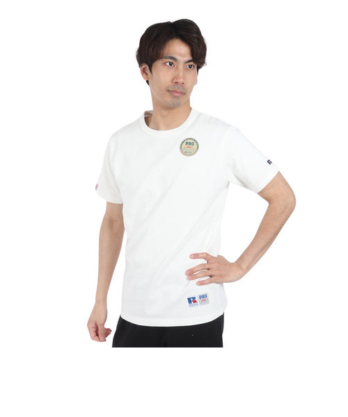 ラッセル（RUSSELL）PRO Cotton REG 半袖Tシャツ RBM24S0003 WHT