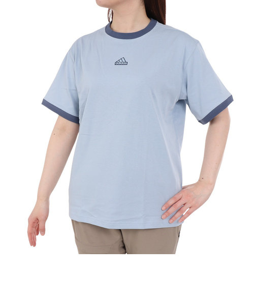 アディダス（adidas）ワーディング ルーズフィット シングルジャージー 半袖Tシャツ JSY22-IM8746