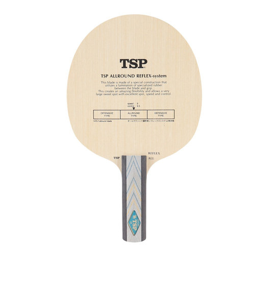 ティーエスピー（TSP）卓球ラケット シェイク リフレックスオールラウンドST 022155