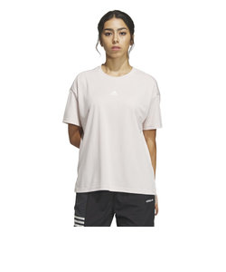 アディダス（adidas）Tシャツ 半袖 シーズナル スポーツウェア ルーズフィット ピケ テロ Tシャツ 吸湿 JSY12-IM8721