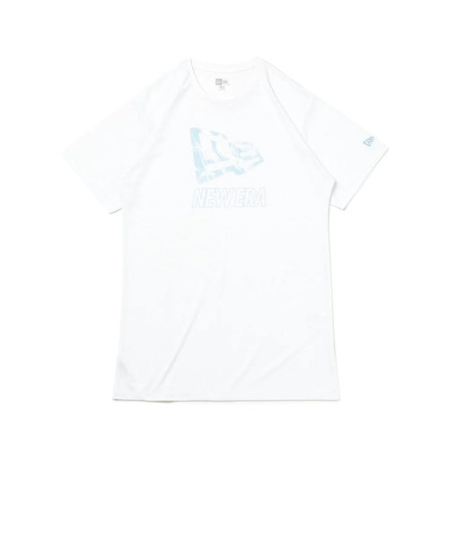 ニューエラ（NEW ERA）tシャツ 半袖 パフォーマンスアパレル 吸汗速乾 抗菌 ホワイト 白 ヨガ フィットネスウェア 14121935
