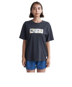 ロキシー（ROXY）SIMPLY ボタニカル 半袖Tシャツ 24SPRST241075BBK