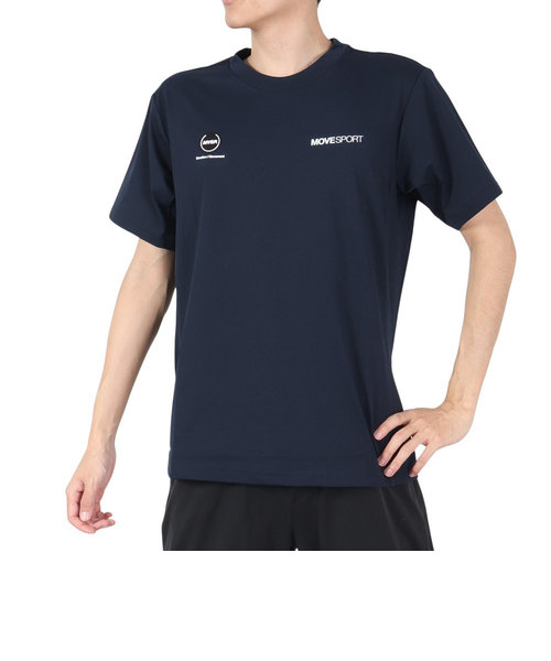 デサント（DESCENTE）S.F.TECH TOUGH バックロゴ 半袖Tシャツ DMMXJA54 NV