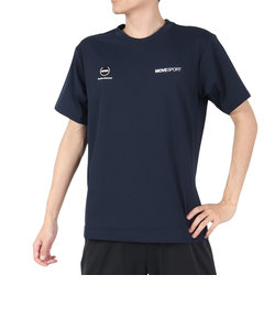 デサント（DESCENTE）S.F.TECH TOUGH バックロゴ 半袖Tシャツ DMMXJA54 NV