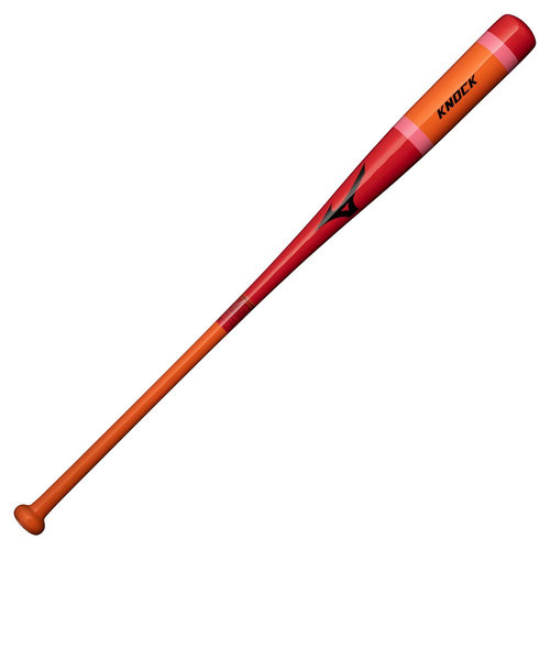 ミズノ（MIZUNO）ノック用木製バット 野球 一般 朴ノック 89cm/平均530g 1CJWK17789 6254