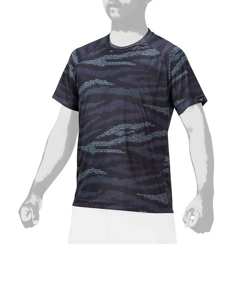 ミズノ（MIZUNO）野球ウェア ジュニア グラフィック 半袖Tシャツ 12JABT6709