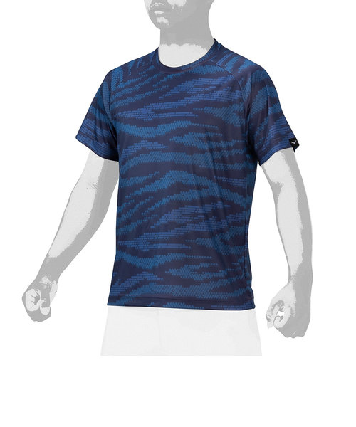 ミズノ（MIZUNO）野球ウェア ジュニア グラフィック 半袖Tシャツ 12JABT6714