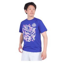 バドミントンウェア ドライTシャツ T-4104U-MABLU