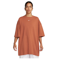 ナイキ（NIKE）Tシャツ 半袖 スポーツウェア エッセンシャル 無地 ワンポイント オーバーサイズ ショートスリーブ DX7911-840