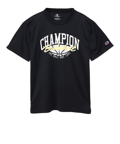 チャンピオン（CHAMPION）バスケットボールウェア ジュニア ミニ ショートスリーブTシャツ 24SS CK-ZB322 090 速乾