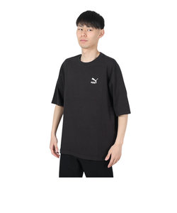 プーマ（PUMA）ユニセックス ベター CLASSICS オーバーサイズ 半袖Tシャツ 626025 01 BLK