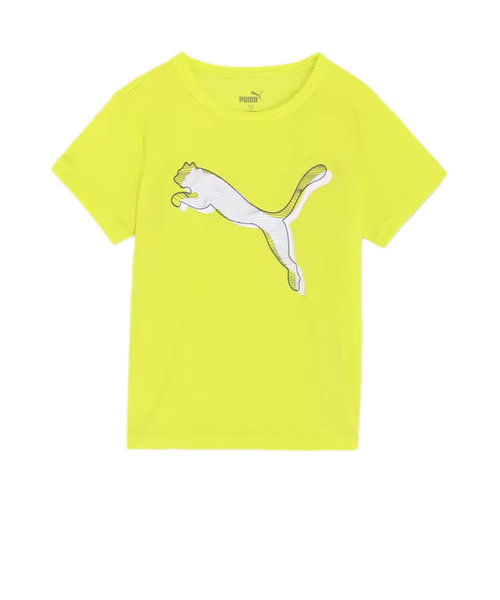 プーマ（PUMA）ボーイズ アクティブ スポーツ ポリ 半袖Tシャツ 680541 39 KGRN