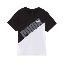 プーマ（PUMA）ボーイズ プーマ パワー MX 半袖Tシャツ 680546 01 BLK