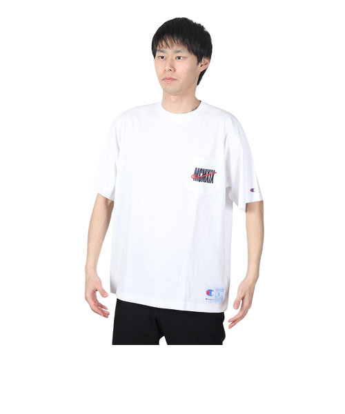 チャンピオン-ヘリテイジ（CHAMPION-HERITAGE）アクションスタイル ショートスリーブ ポケットTシャツ 24SS C3-Z305 010