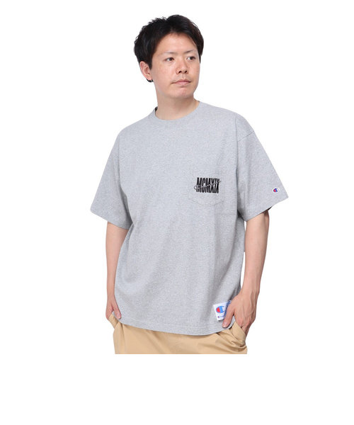 チャンピオン-ヘリテイジ（CHAMPION-HERITAGE）アクションスタイル ショートスリーブ ポケットTシャツ 24SS C3-Z305 070