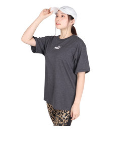 プーマ（PUMA）ESS+ MX NO1 ロゴ リラックス 半袖 Tシャツ 680747 01 BLK